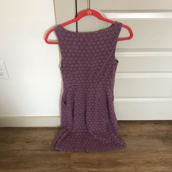 ANTHROPOLOGIE MAEVE PURPLE CROCHET LACE DRESS - Picture 6 of 6